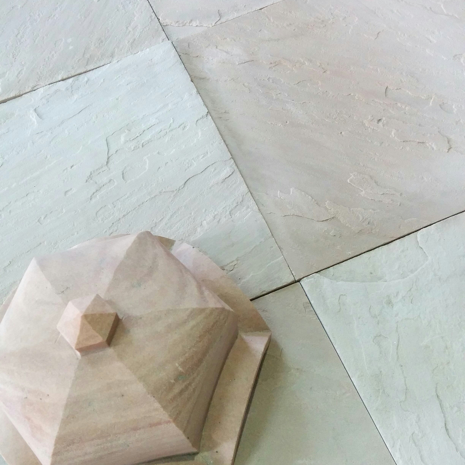 Bodenplatten – Dholpur Cream spaltrauh