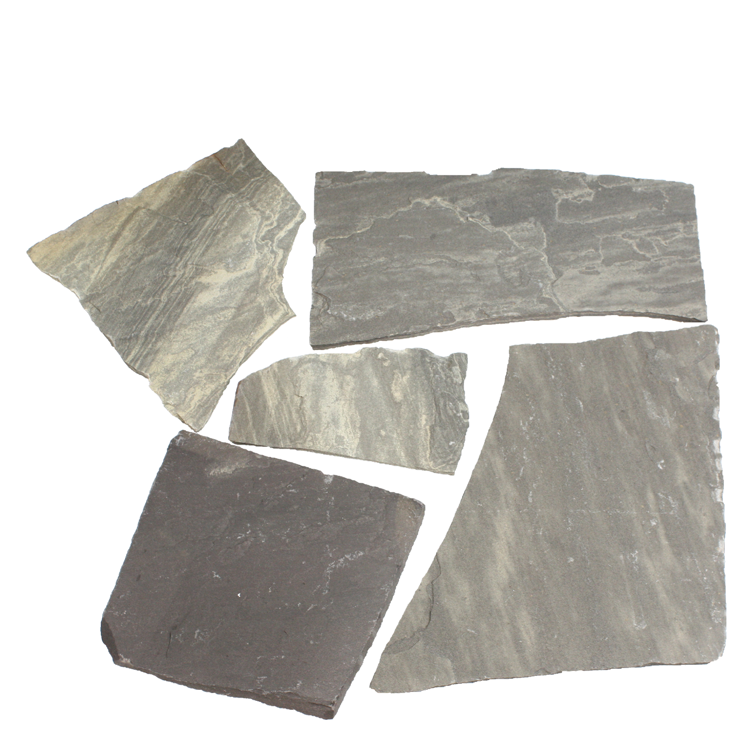 Polygonalplatten – Kalahari Black spaltrauh